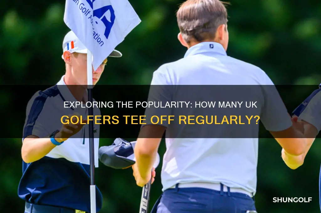 how many people play golf in the uk
