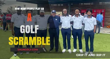 Golf Scramble Team Size: How Many Players Participate?