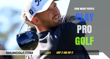 Exploring the Global Pro Golf Scene: Player Numbers Unveiled