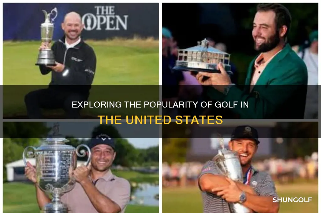 how many people pllay golf in the us