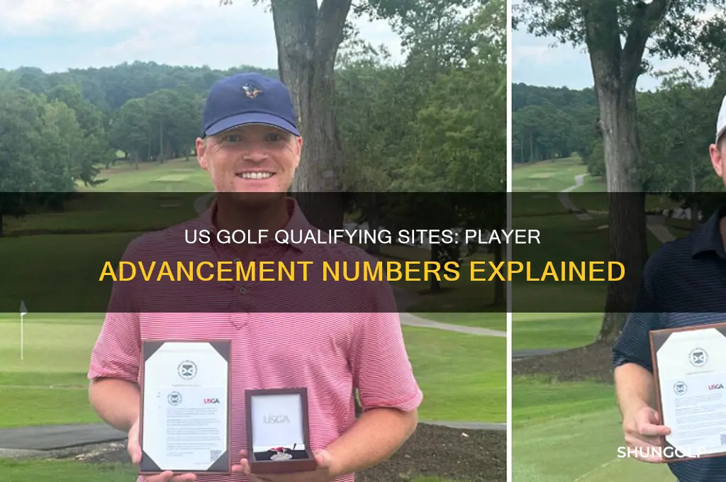 how many people qailify from each us qaulifing golf site