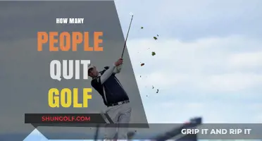 Golfers Quitting: How Many and Why?