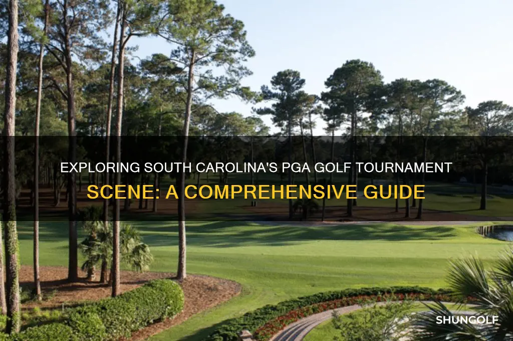 how many pga golf tournaments are played in south carolina