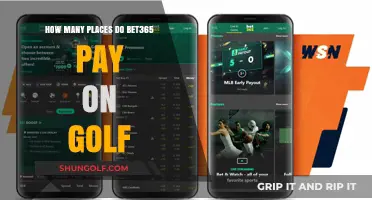 Bet365 Golf Payouts: How Many Places Pay Out?