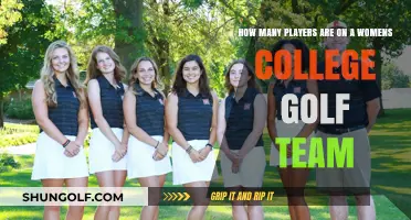 Understanding the Size of Women's College Golf Teams: Player Count Explained