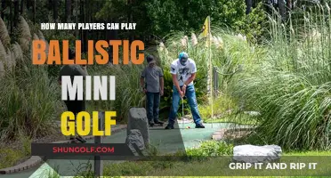 Ballistic Mini Golf: Discover the Ideal Player Count for Maximum Fun