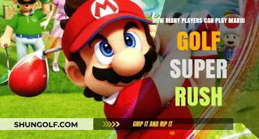 Mario Golf Super Rush: Player Count and Multiplayer Fun