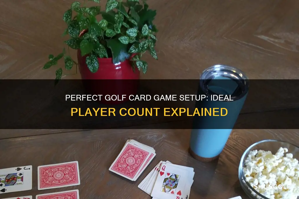 how many players for golf card game