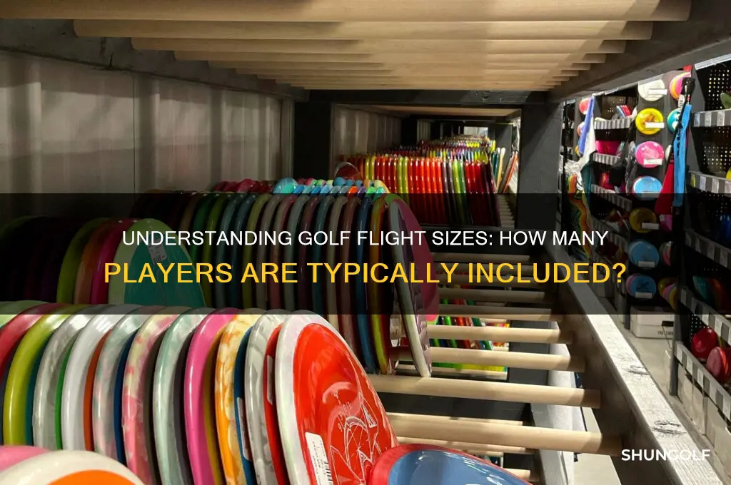 how many players in a golf flight
