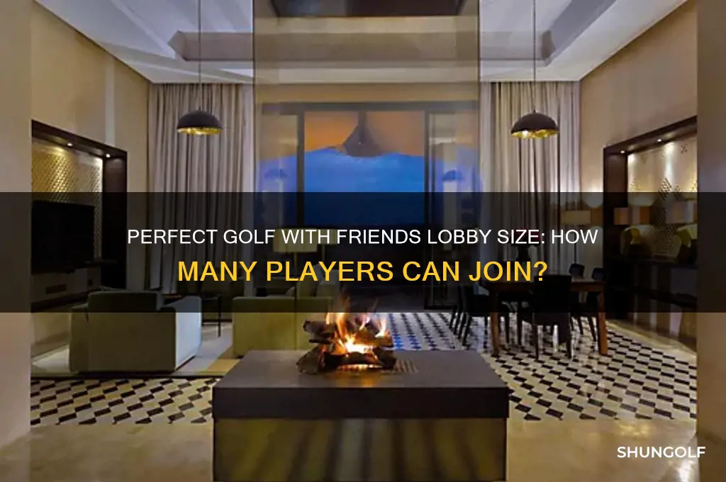 how many players in a lobby golf with friends
