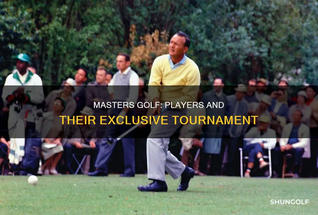 how many players in masters golf