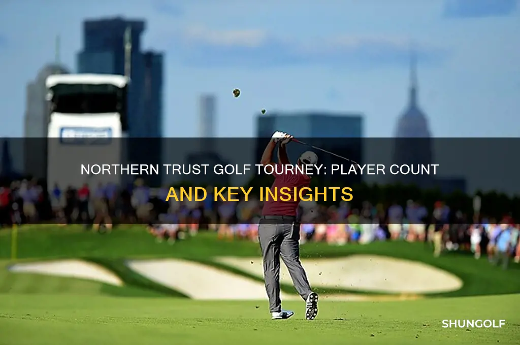 how many players in the northern turst golf tourney