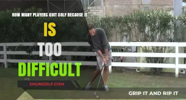 Why Golf’s Steep Learning Curve Drives Players to Quit Early