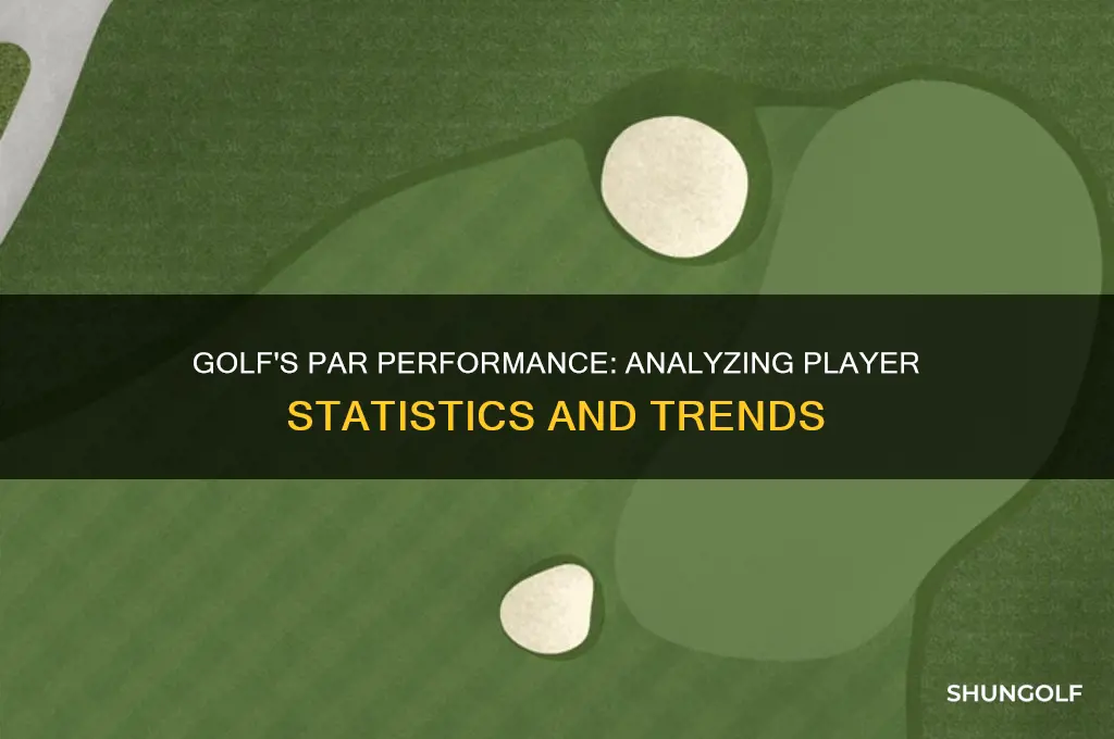 how many players shoot par in golf