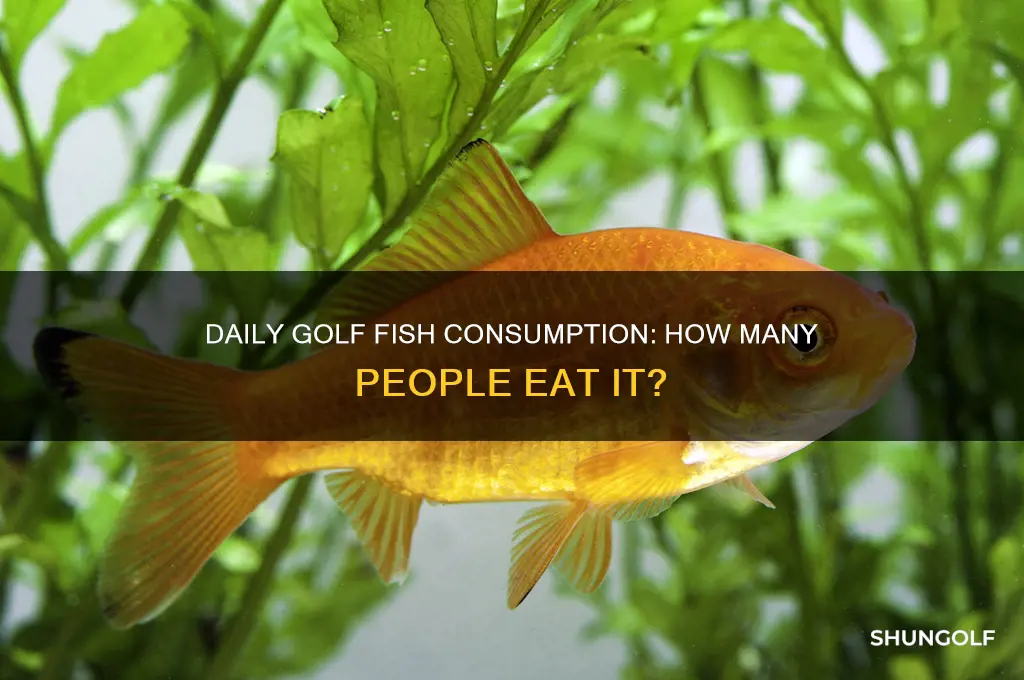 how many poeple eat golf fish everdya