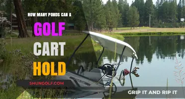 Golf Cart Pond Capacity: How Many Ponds Can It Hold?