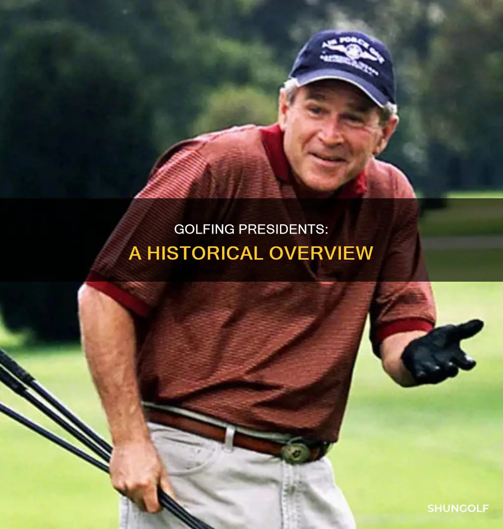 how many preseidents golf