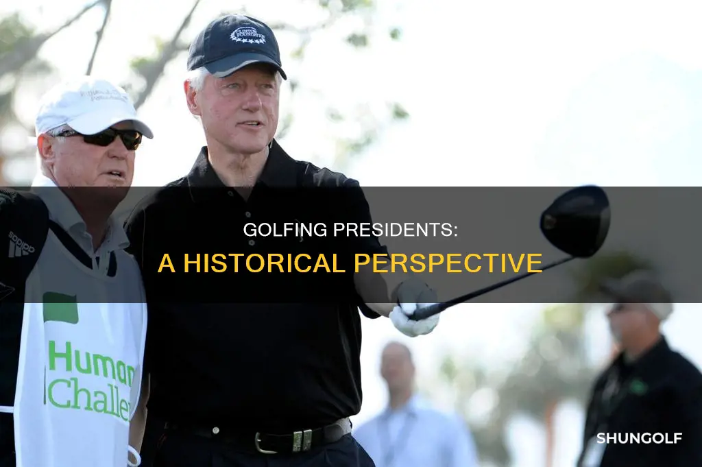 how many president love golfed