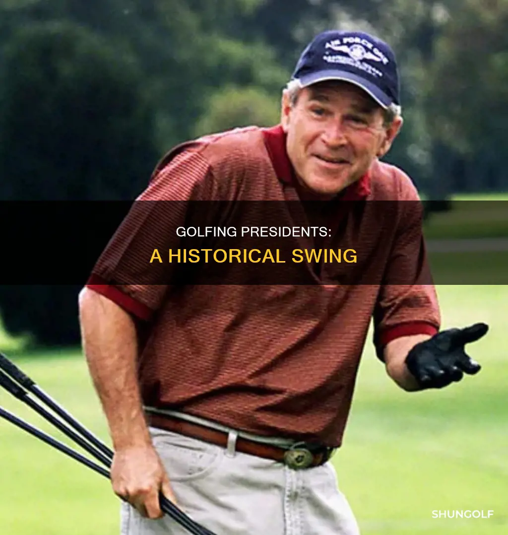 how many presidents golfed