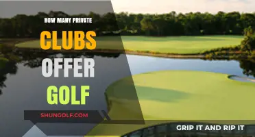 Exploring the Number of Private Clubs Offering Golf Worldwide