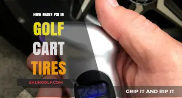 Optimal PSI for Golf Cart Tires: A Comprehensive Guide