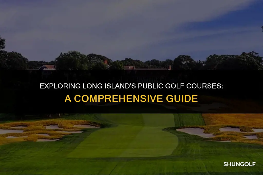 how many public golf courses on long island