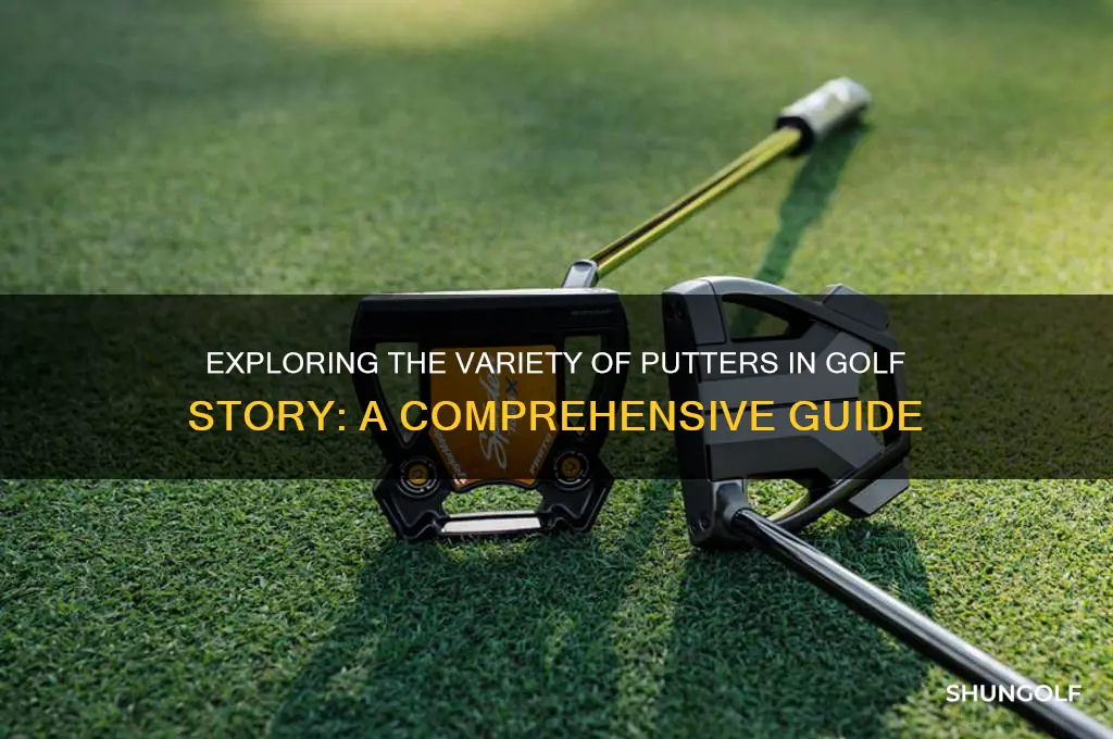 how many putters are in golf story