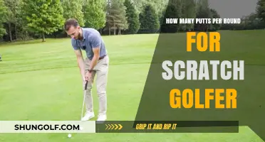 Mastering the Greens: Average Putts per Round for Scratch Golfers