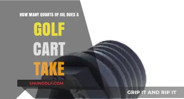 Golf Cart Oil Capacity: How Many Quarts Does It Take?