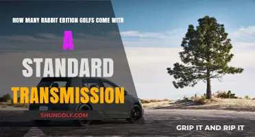 Rabbit Edition Golfs: Standard Transmission Availability Explained