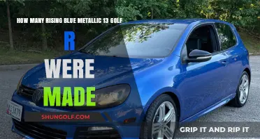 Rare Rising Blue Metallic Golf R: Production Numbers Unveiled