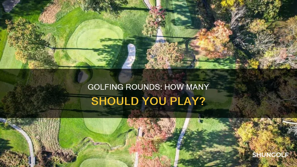how many round sof golf