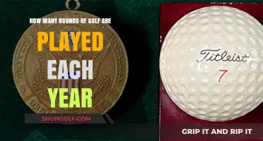 Annual Golf Rounds: Unveiling the Global Swing Count Each Year