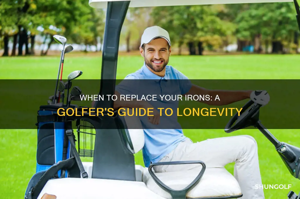 how many rounds of golf before replacing irons