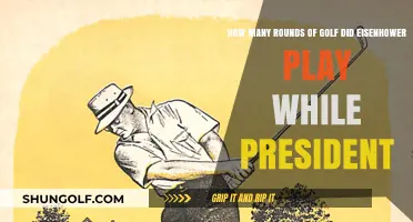 Eisenhower's Presidential Golf Passion: Rounds Played During His Tenure