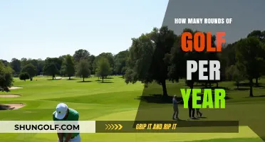 Average Annual Golf Rounds: How Many Do Players Typically Play?