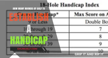Establishing Your Golf Handicap: How Many Rounds Are Needed?