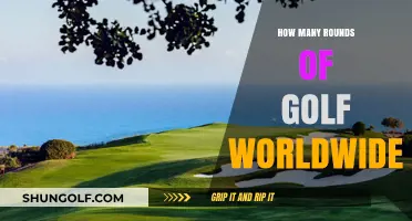 Golf's Global Reach: How Many Rounds Played?