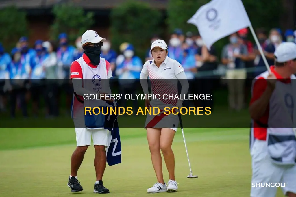 how many rounds olympic golf