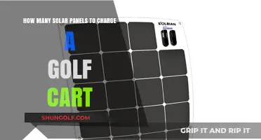 Sizing Solar Panel Systems for Efficient Golf Cart Charging