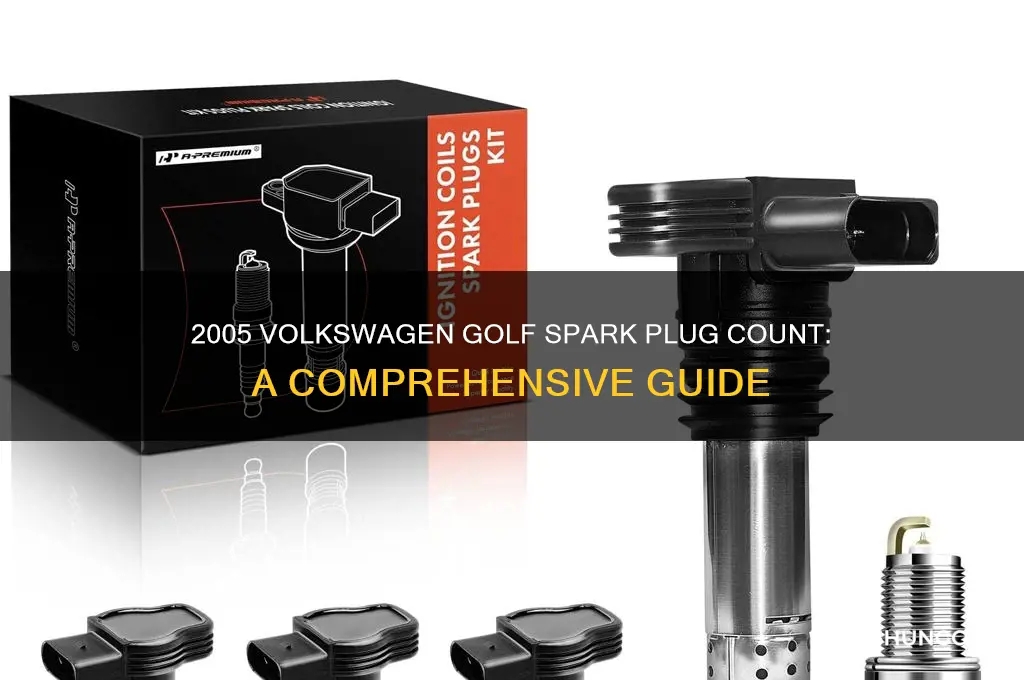how many spark plugs in a volkswagen golf 2005