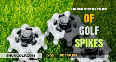 Understanding the Quantity of Golf Spikes in a Standard Package