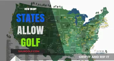 Golfing Across America: How Many States Allow It?