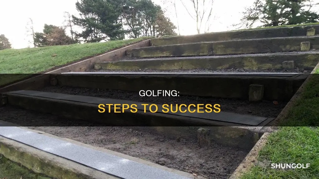 how many steps golfing