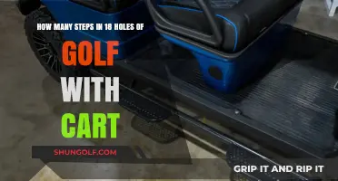 Golf Cart Convenience: Steps Played in 18 Holes Revealed
