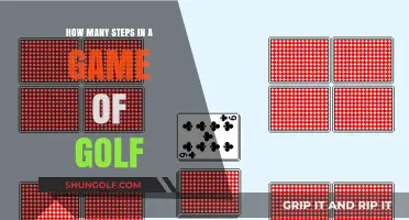 Understanding the Step Count in a Game of Golf