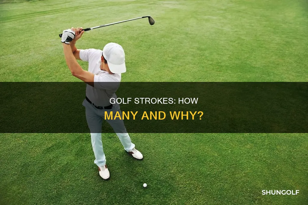 how many strokes are in golf