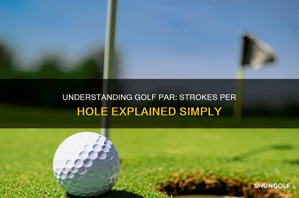 how many strokes is a par in golf