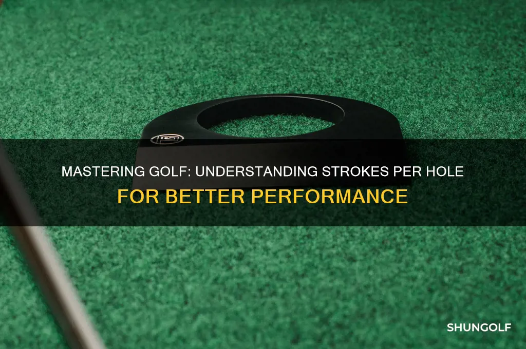 how many strokes per hole playing golf