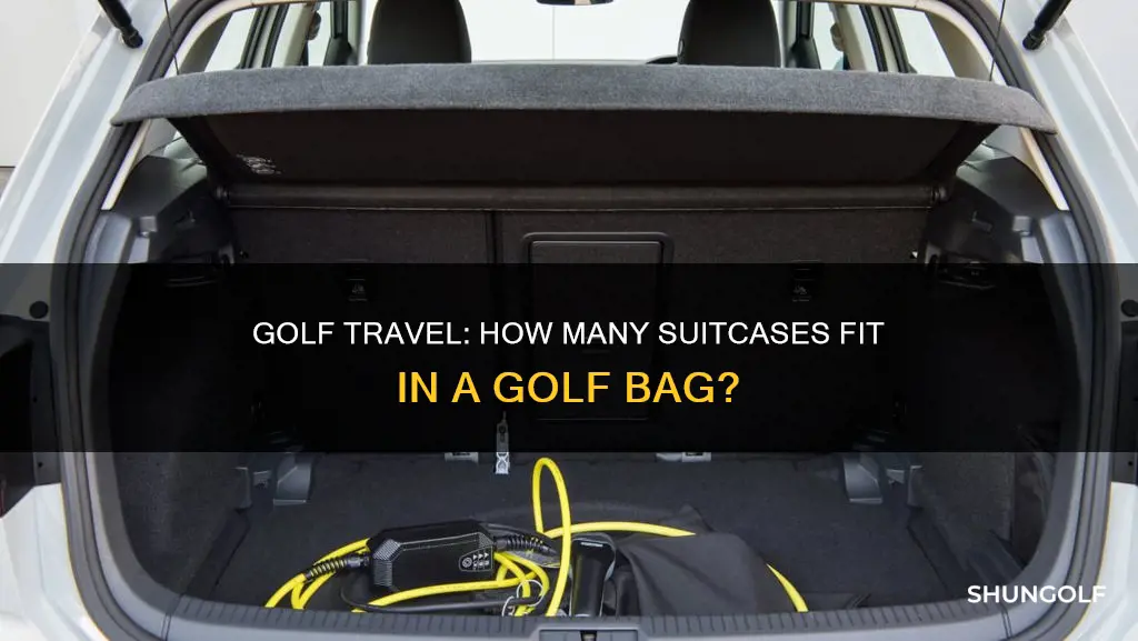 how many suitcases in a golf